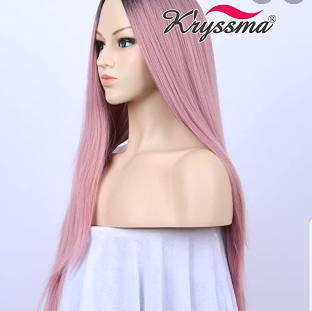 Kryssma pink wig